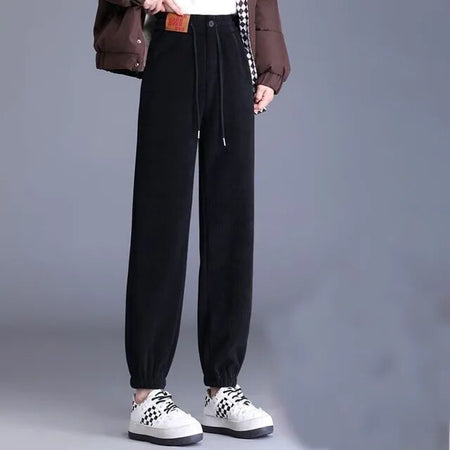 Pantalon Jogging En Velour Confortable - Elostyl™