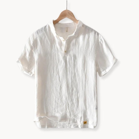 Chemise En Lin Olivier - Elostyl™