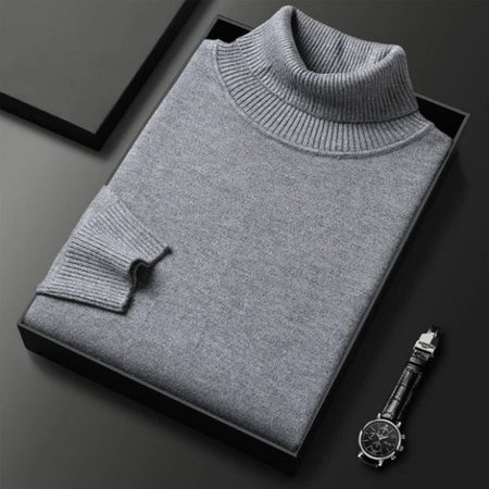 Pull À Col En Cachemire Pour Hommes - Elostyl™